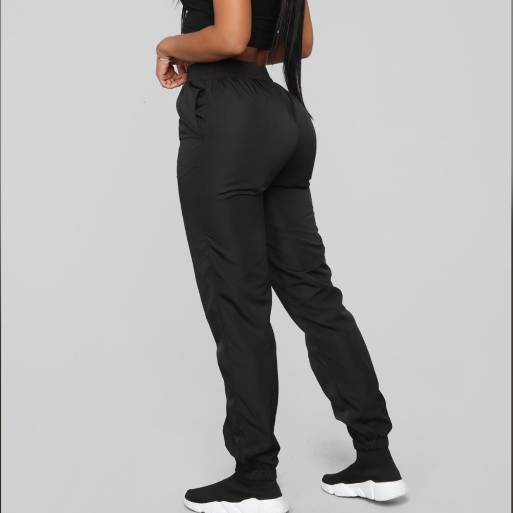 Fashion Nova windbreaker joggers